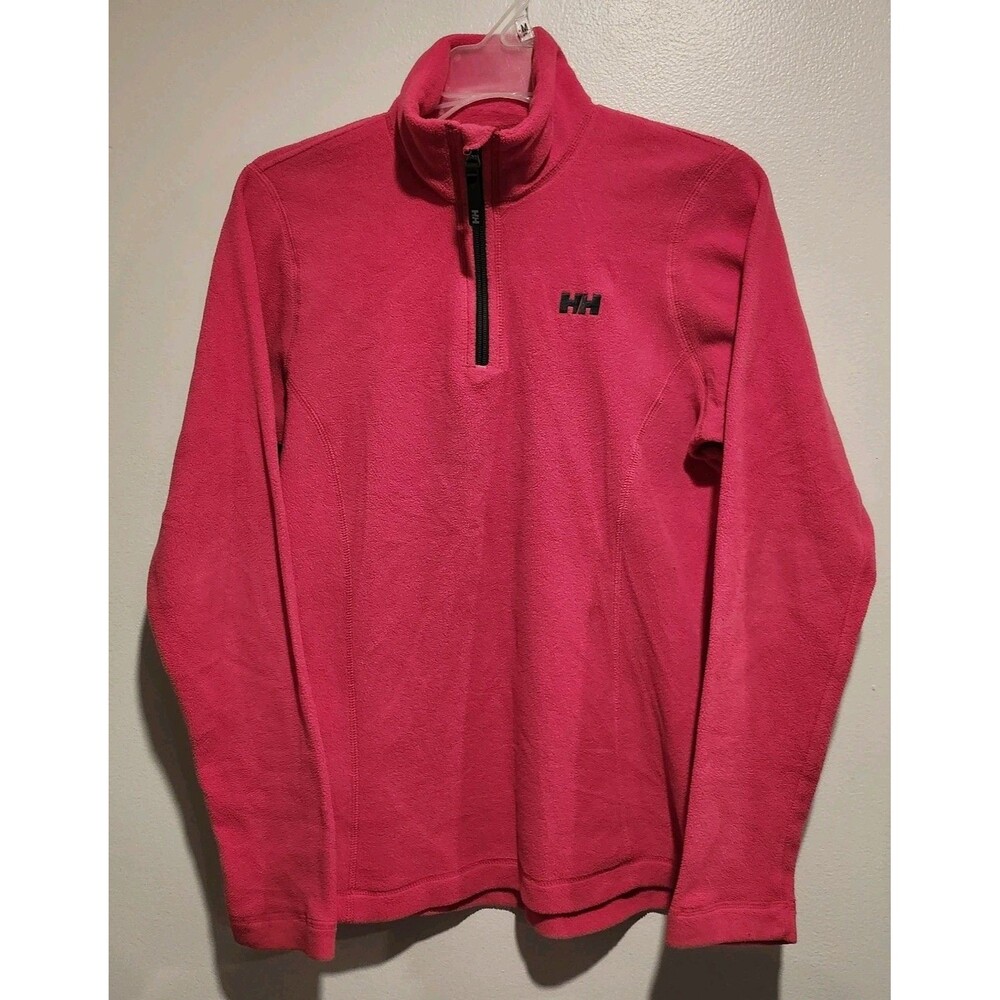 Helly Hansen Daybreaker 1/2 Zip Fleece Pullover Womens Hot Pink Polartec Medium